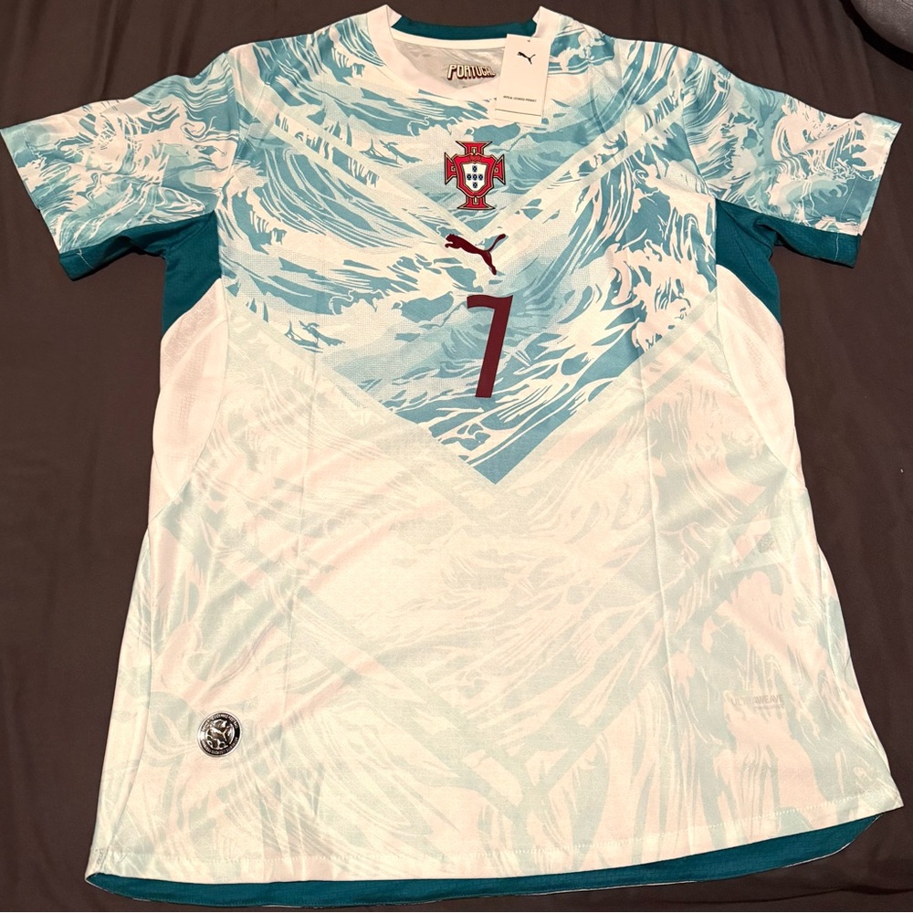 Portugal 2026 Away Jersey #7 Cristiano Ronaldo World Cup New w/ Tags Slim Fit - Picture 2 of 6